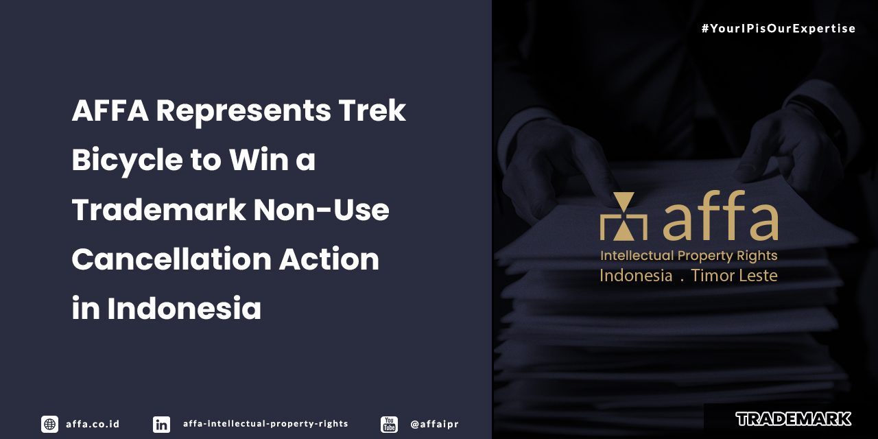 affa-represents-trek-bicycle-to-win-a-trademark-non-use-cancella AFFA Represents Trek Bicycle to Win a Trademark Non-Use Cancellation Action in Indonesia