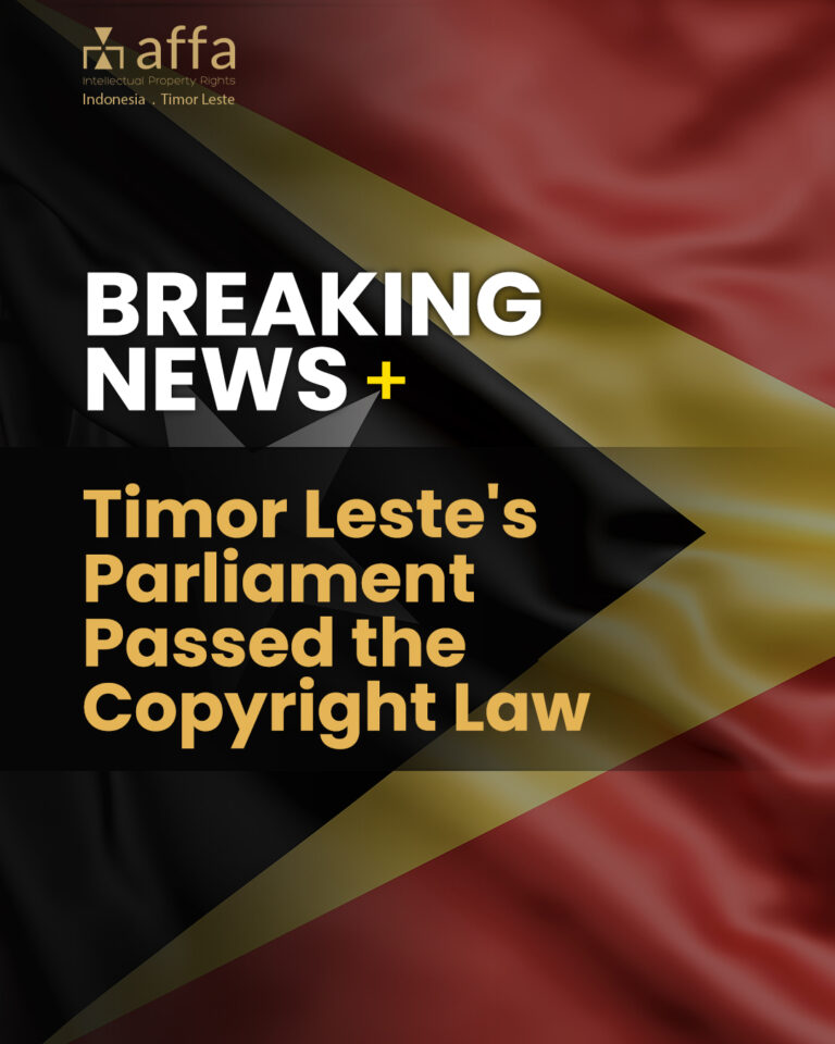 Timor Leste’s Parliament Passed The Copyright Law