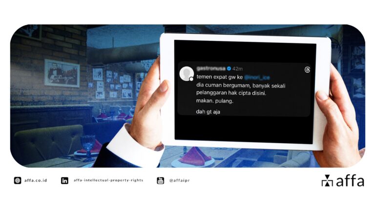 Teman Expat ke Restoran Menemukan Banyak Pelanggaran Hak Cipta? - AFFA IPR