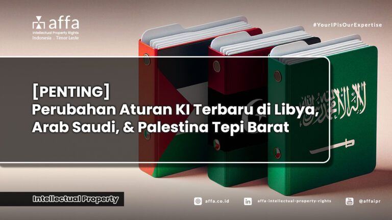 Update aturan KI Libya Arab Saudi Palestina Tepi Barat AFFA