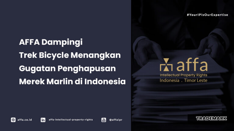 AFFA Dampingi Trek Bicycle Menangkan Gugatan Penghapusan Merek Marlin di Indonesia