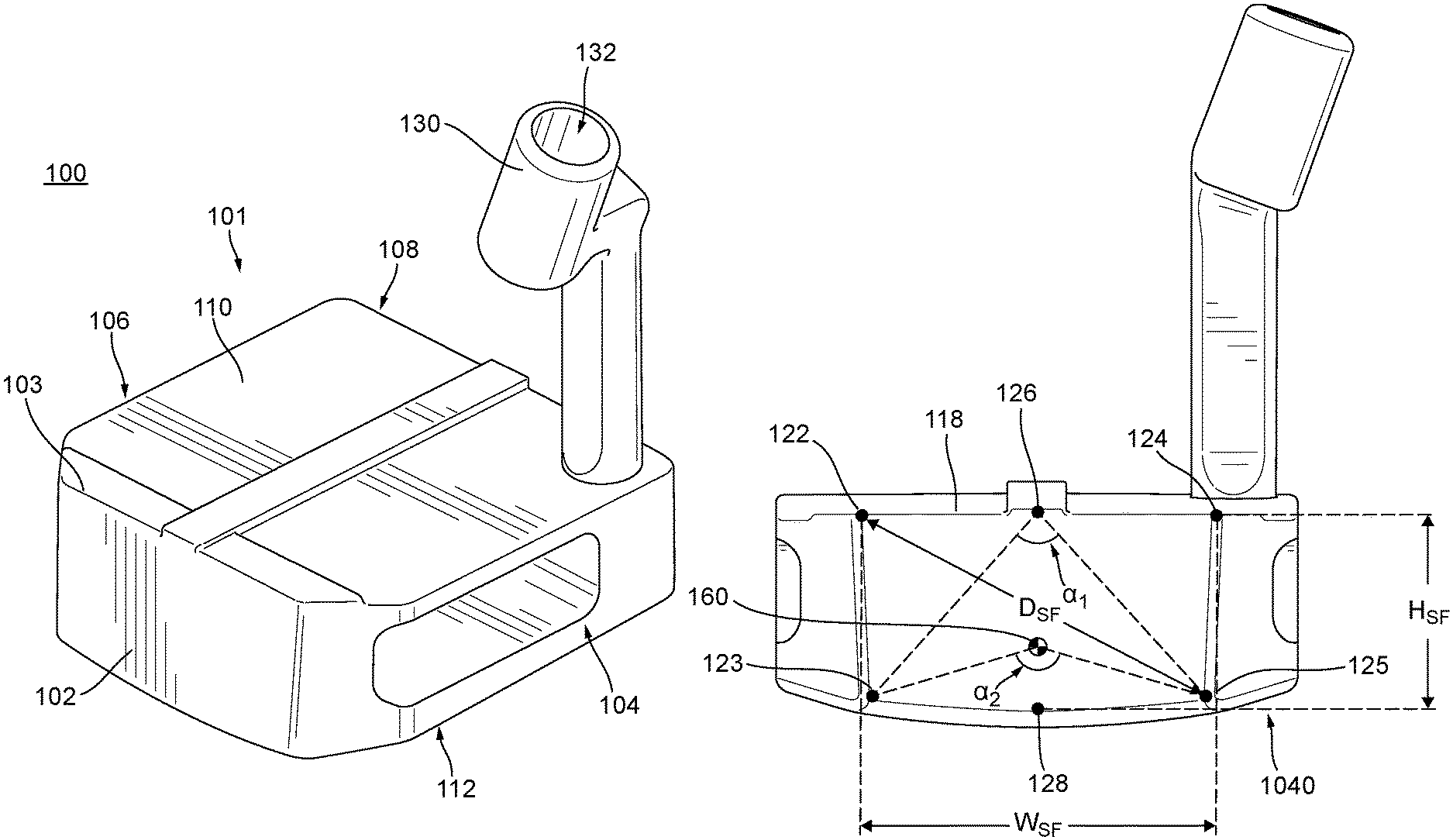 “Compact Putter Head” (U.S. #11.911.670 B2) - AFFA IPR
